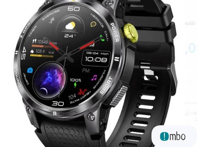 Smartwatch NX18 Pro Inteligentny sportowy 466x466 Amoled,GPS ,Android ,ios - 1